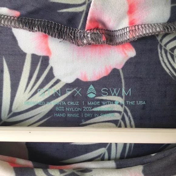 one piece floral bikini SOLD - Picture 2 of 3